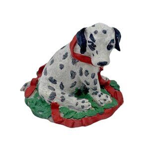 Dalmatian Dog Silver Deer by Tom Rubel Christmas Animal Collection Figurine Pup